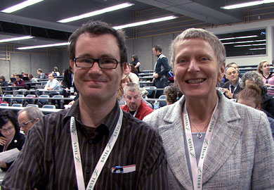 WordCamp 2012 presenters Mike Vardy and Janis LaCouvee - Victoria BC Video Production - Best Color Video